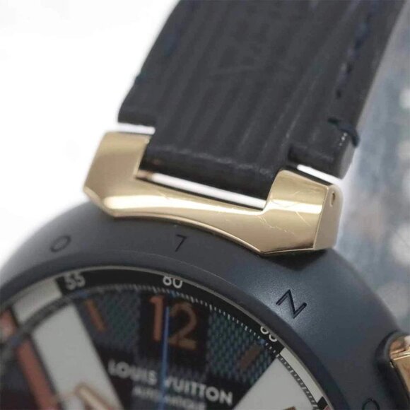 LOUIS VUITTON Tambour QA090 Automatic Chronograph Mens Watch 90250217 - Picture 5 of 8
